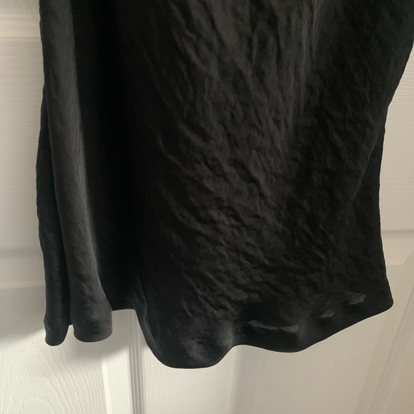 MICHAEL KORS BLACK SILK STRAP MAXI LONG DRESS - Size : 4 Con: Good condition - Picture 6 of 9